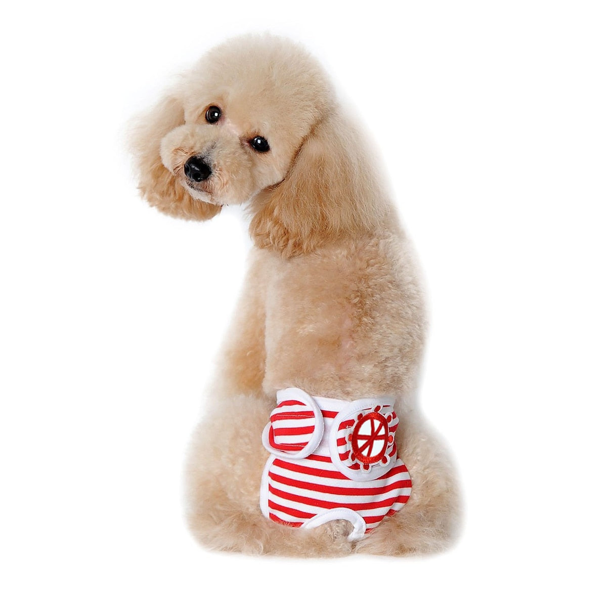 Female Dog Shorts Panties Menstruation Underwear Briefs Jumpsuit Pet Physiological Pant Diaper Sanitary Washable