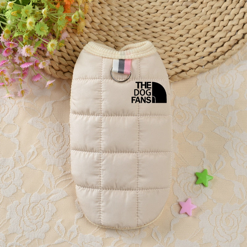 Pink Pet Dogs Clothes Winter Cotton Dogs Vest Coats Plus Warm For Small Medium Dog Clothing Puppy French Bulldog Chihuahua Perro